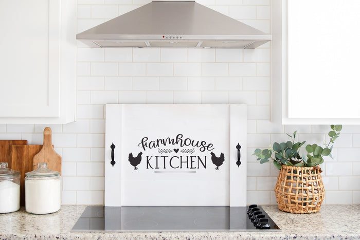 "Farmhouse Kitchen" Chickens