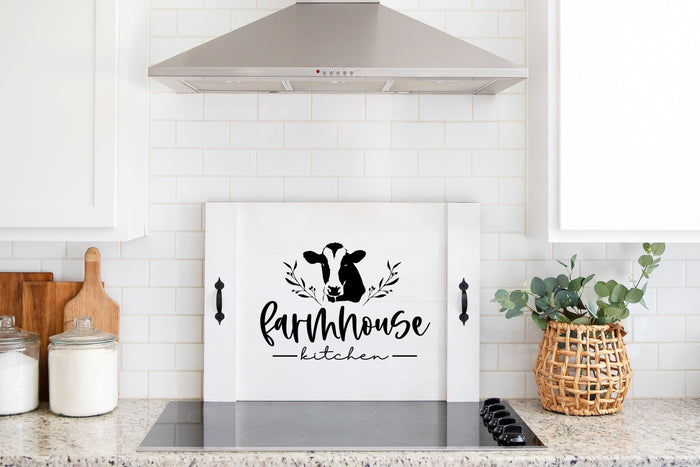 "Farmhouse Kitchen" Cow