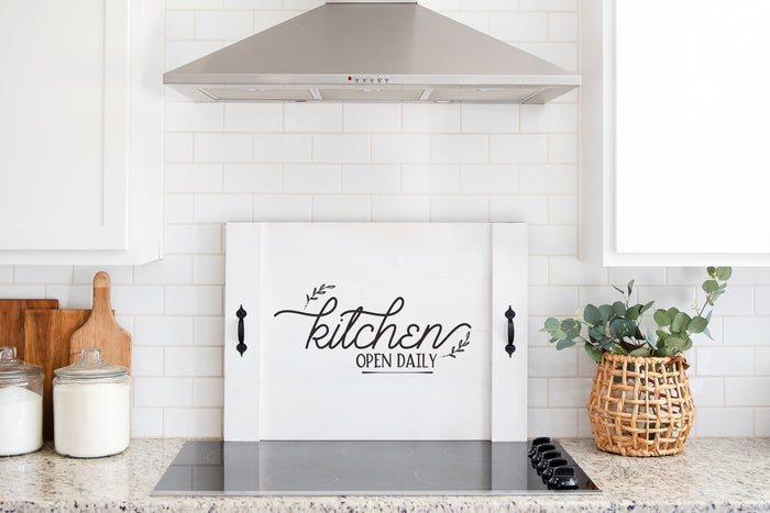 "Kitchen Open Daily" 2