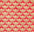 Crane Silkscreen Wrapping Paper Sheet