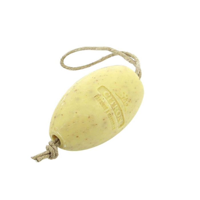 Crushed Lemon - School/rotating soap on rope 240g