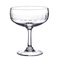 Crystal Cocktail Glass with Lens Design