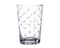 Crystal Tumbler with Stars Design