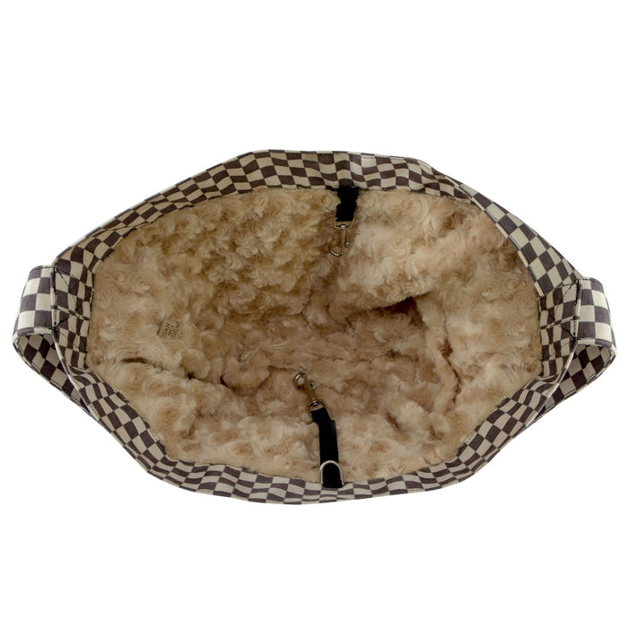 Cuddle Carrier Windsor Check with Nouveau Bow