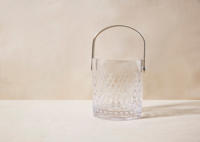 Cut Crystal Ice Bucket