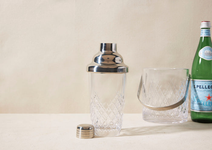 Cut Crystal Ice Bucket
