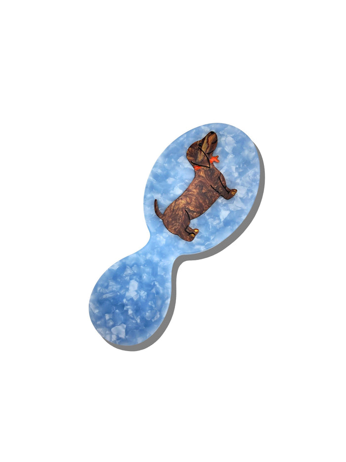 Dachshund Handbag Hero Brush