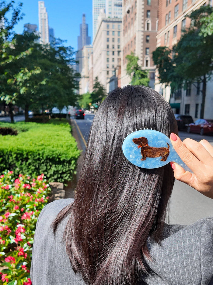 Dachshund Handbag Hero Brush