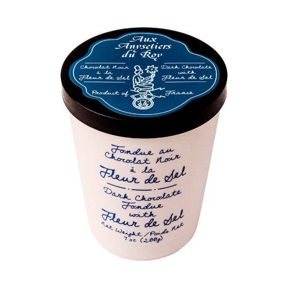 Dark Chocolate Fondue with Fleur de Sel 7oz