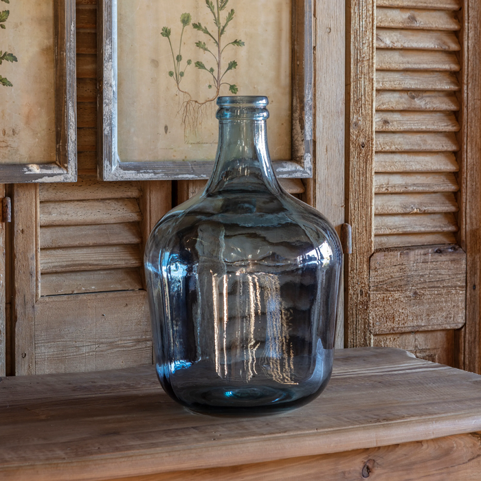 Decorative Demi John Glass Bottle Medium