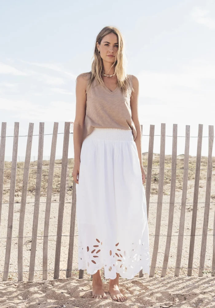 Deep V Sleeveless Top by Dylan (multiple color options)