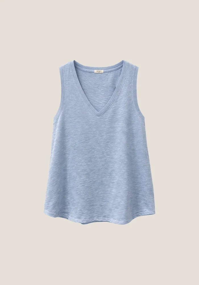 Deep V Sleeveless Top by Dylan (multiple color options)