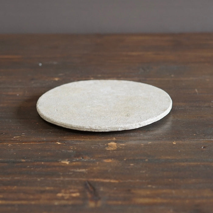 Disc Plate, Kaolinitic Clay Finish #MG2B