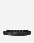 Carhartt WIP Double Script Belt Black/Silver Belts Belt I036105 0M4XX