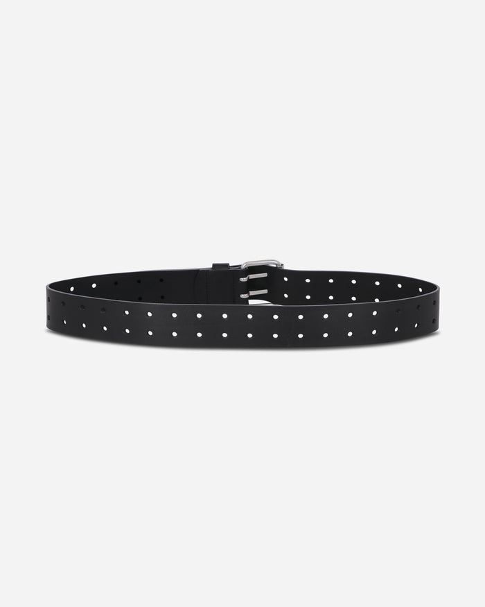 Carhartt WIP Double Script Belt Black/Silver Belts Belt I036105 0M4XX