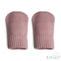 Dusky Pink Brushed Cotton Knit Mittens (NB-12) (PK12) BM704DP