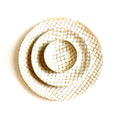 Eggshell Wash Place Setting, 3 Piece