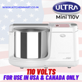 Elgi Ultra Mini Table Top Wet Grinder, 1.25L (110 Volts for use in USA & Canada)