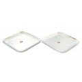 Embassy French Dinner Plate, Size 3, 25.7 cms (Pack of 2, Stainless Steel) - KITCHEN MART
