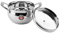 Embassy Stainless Steel Topaz Cooking & Serving Dish Pot, 1.5 Ltrs; Size 2 - KITCHEN MART