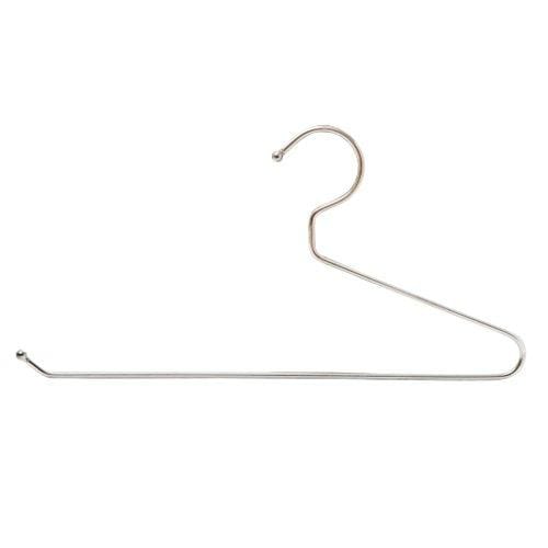 Embassy Stainless Steel Trouser / Saree Hangers (6 Pcs.) and Shirt Hangers (6 Pcs.), 36x19 cms & 38x19 cms - KITCHEN MART