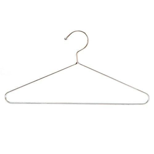 Embassy Stainless Steel Trouser / Saree Hangers (6 Pcs.) and Shirt Hangers (6 Pcs.), 36x19 cms & 38x19 cms - KITCHEN MART