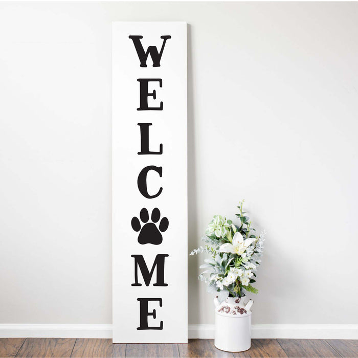 Welcome Paw Print