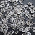 Extra Quality Carbon Included Clear Quartz Crystal Double Terminated Small Grams