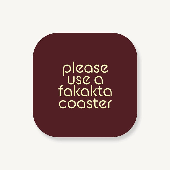 Fakakta Coaster Set, Set of 8
