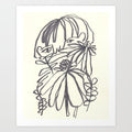 Fall Garden Art Print | Amber Vittoria | Floral Art Print | Gallery Wall Art | Golden Rule Gallery | Excelsior, MN