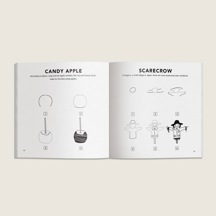 Fall Things: How to Draw Books for Kids with Pumpkins, Scarecrows, Turkeys and More