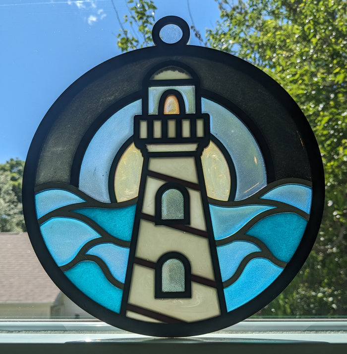 FAUX STAINED GLASS WORKSHOP