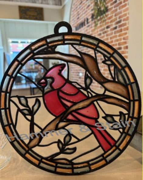 FAUX STAINED GLASS WORKSHOP