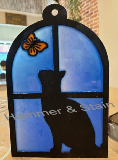 FAUX STAINED GLASS WORKSHOP
