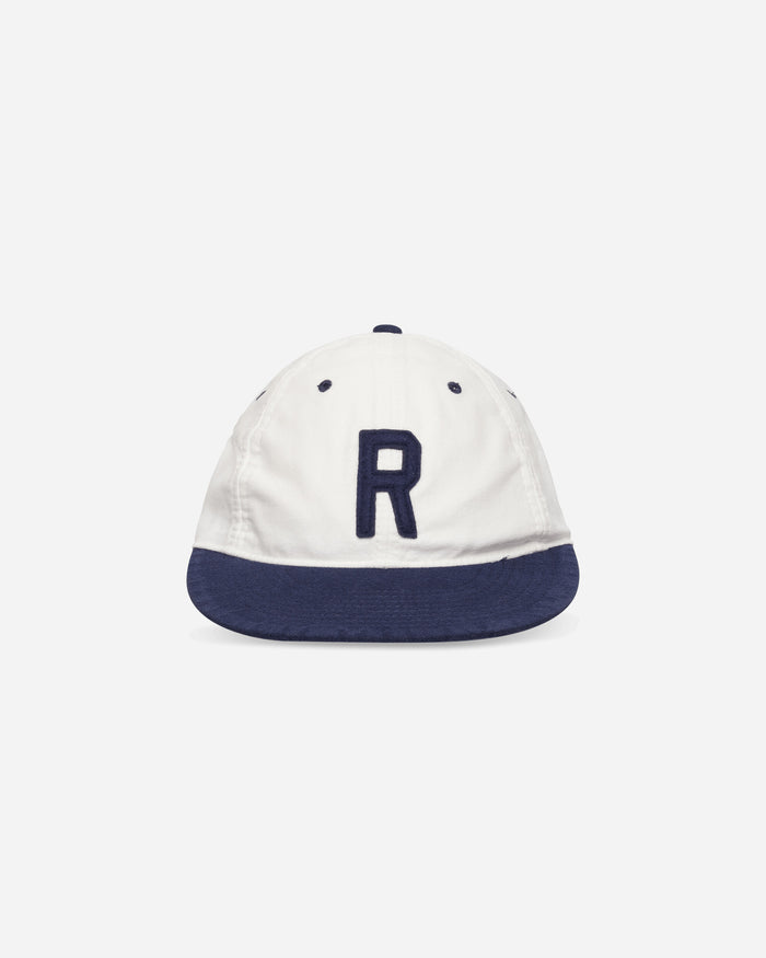 Polo Ralph Lauren Auth Bball H Cap Hat White/Navy Hats Caps H-CAP-HAT WHTNVY