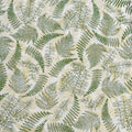 Fern Wrapping Paper Sheet, Gold & olive on cream