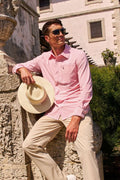 Color_White/Flamingo Pink Stripe