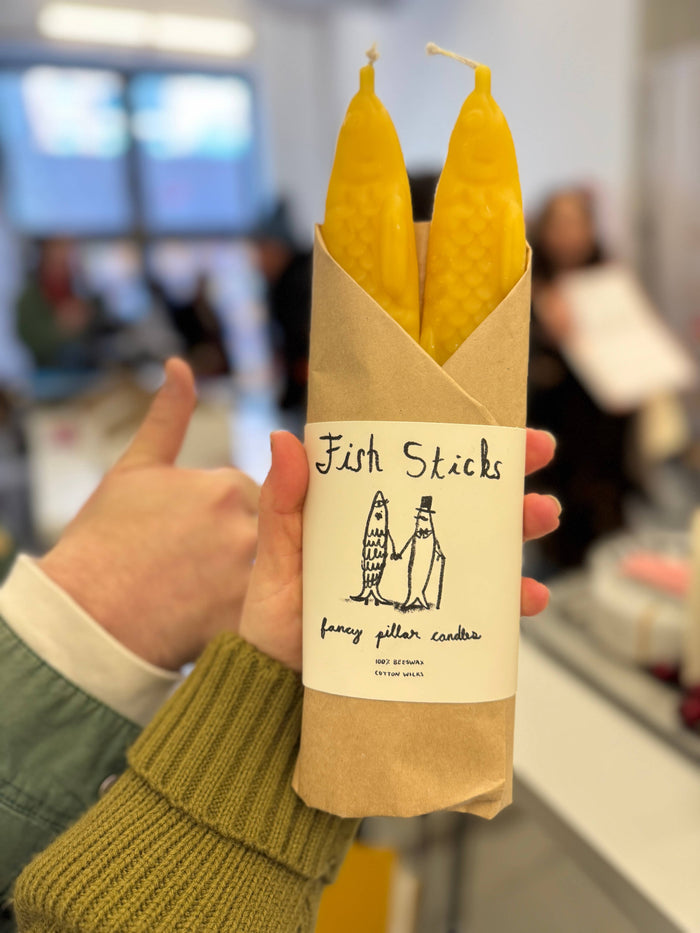 Fish Sticks, Fish Shaped Taper Candles