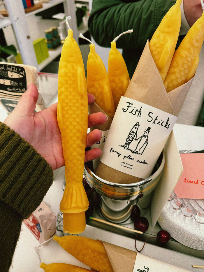 Fish Sticks, Fish Shaped Taper Candles