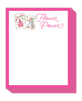 Flower Power Mahjong Tiles Stack Pad