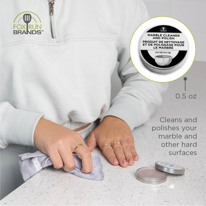Fox Run Marble Cleaner and Polisher, 0.5 Ounces