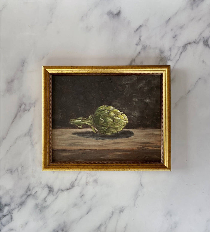 Framed Artichoke 8x10", Art Print