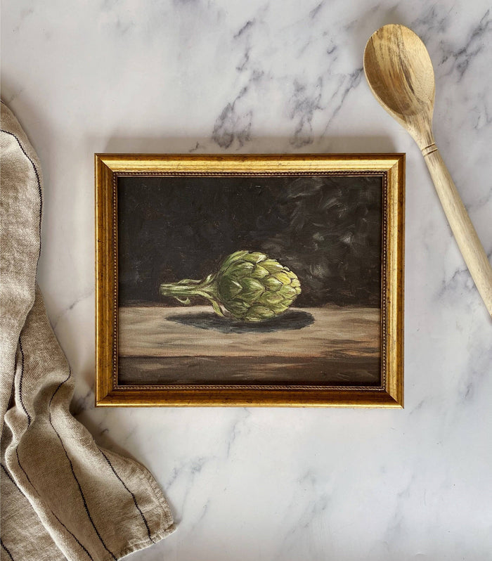 Framed Artichoke 8x10", Art Print