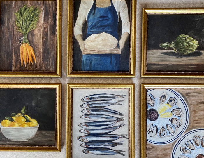 Framed Artichoke 8x10", Art Print