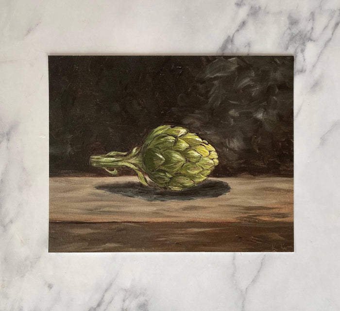 Framed Artichoke 8x10", Art Print
