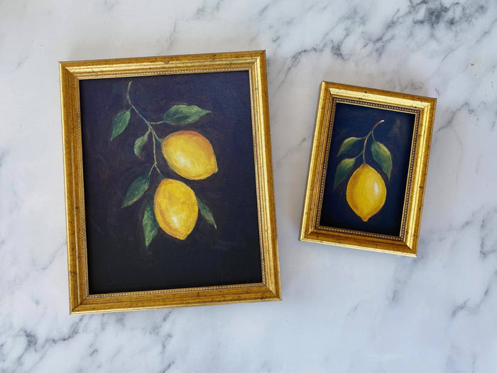 Framed Lemon 4x6", Art Print