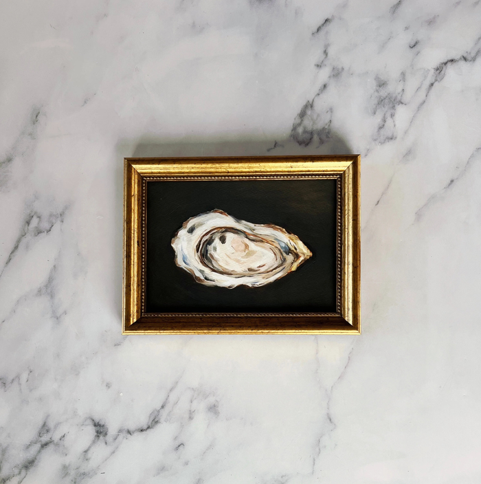 Framed Oyster 5x7", Art Print
