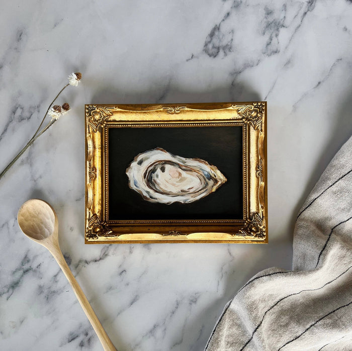 Framed Oyster 5x7", Art Print