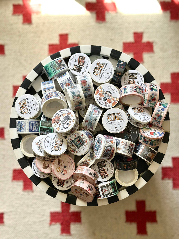 Frogs and Berries Washi Tape