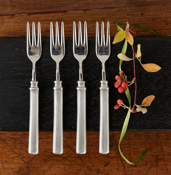 Gabriella Pewter Cocktail Fork, Set of Four